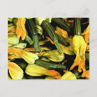 Venice At Home Card - Zucchini Flowers Briefkaart