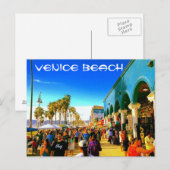 VENICE BEACH BOARDWALK BRIEFKAART (Voorkant / Achterkant)