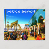 VENICE BEACH BOARDWALK BRIEFKAART (Voorkant)