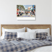 Venice Beach Boardwalk Canvas Afdruk (Insitu (Slaapkamer))