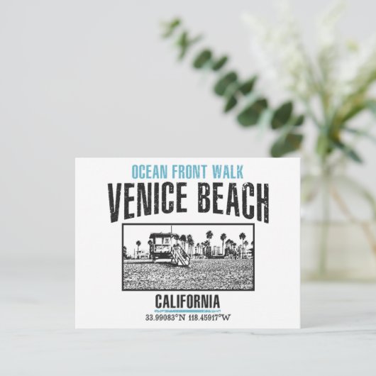 Venice Beach Briefkaart (Staand voorkant)