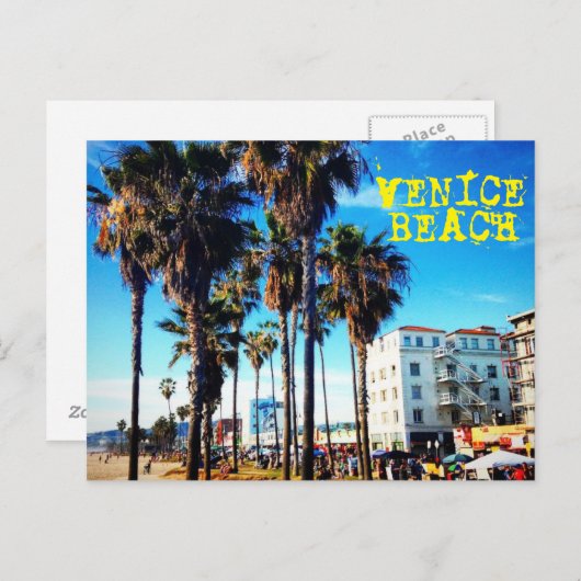 VENICE BEACH BRIEFKAART (Voorkant / Achterkant)
