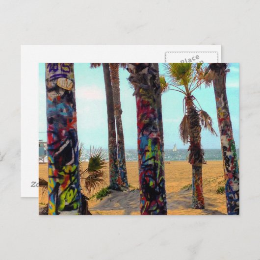 VENICE BEACH BRIEFKAART (Voorkant / Achterkant)