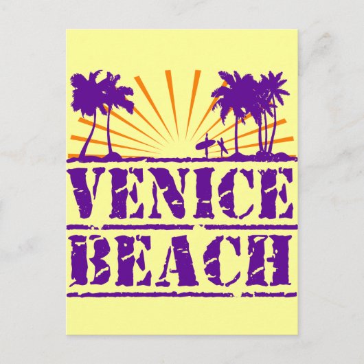 Venice Beach Briefkaart (Voorkant)