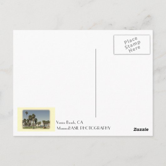  Venice Beach Briefkaart! Briefkaart (Achterkant)