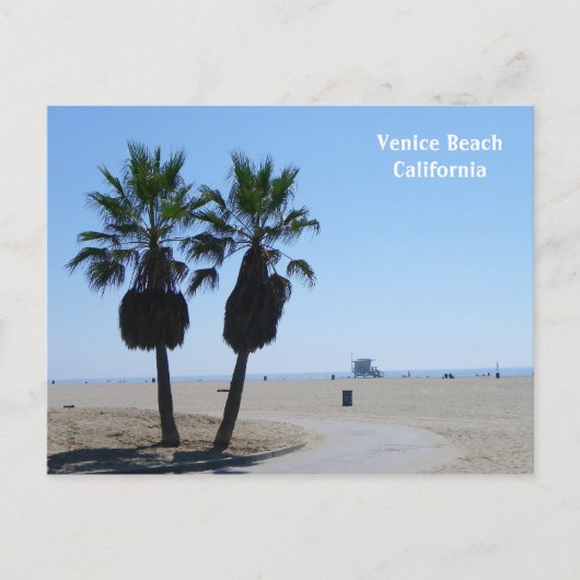 Venice Beach Briefkaart! Briefkaart (Voorkant)