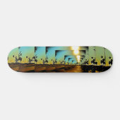 Venice Beach CA Sunset Skateboard (Horizontaal)