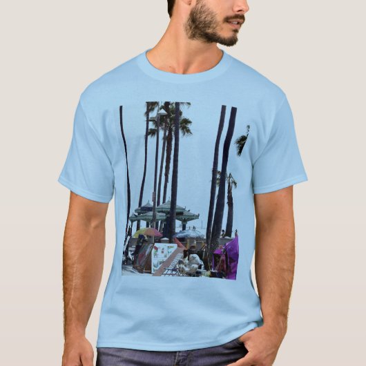 Venice Beach CA T-shirt (Voorkant)
