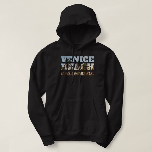 Venice Beach California Hoodie (Design voorkant)