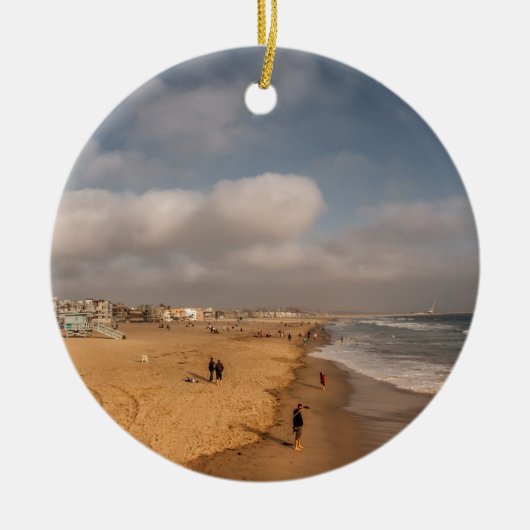 Venice Beach California Keramisch Ornament (Voorkant)