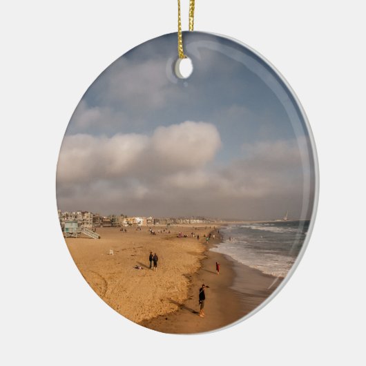 Venice Beach California Keramisch Ornament (Links)