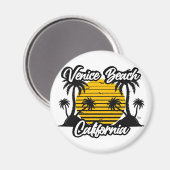 Venice Beach California Magneet (Voorkant / Achterkant)