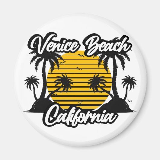 Venice Beach California Magneet (Voorkant)