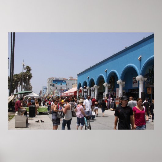 Venice Beach California Poster (Voorkant)