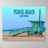 Venice Beach California Poster (Voorkant)