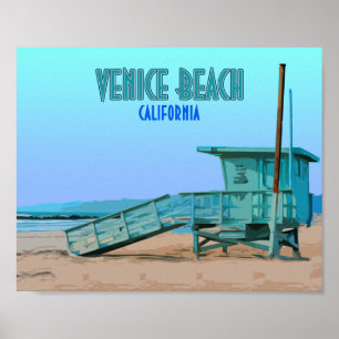 Venice Beach California  Poster