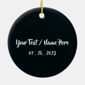 Venice Beach California Retro Sunset Souvenirs 60s Keramisch Ornament (Achterkant)