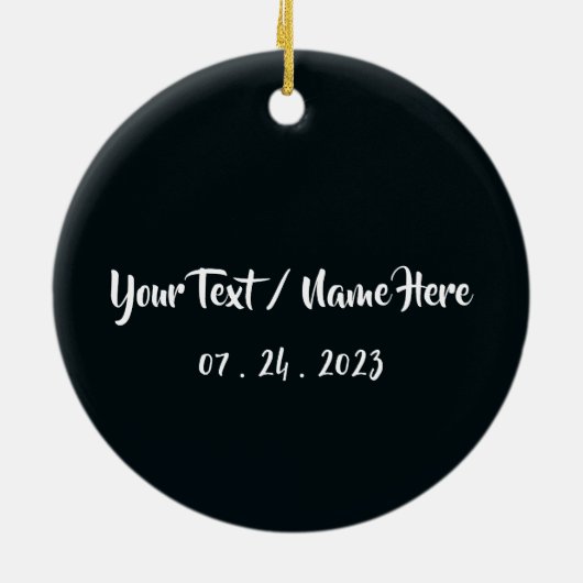 Venice Beach California Retro Sunset Souvenirs 60s Keramisch Ornament (Achterkant)