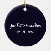 Venice Beach California Retro Sunset Souvenirs 60s Keramisch Ornament (Achterkant)