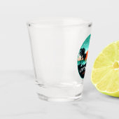 Venice Beach California Retro Sunset Souvenirs 60s Shot Glas (Links)