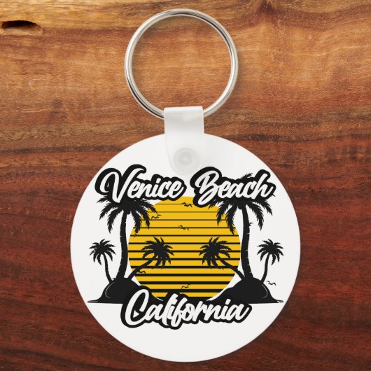 Venice Beach California Sleutelhanger (Voorkant)