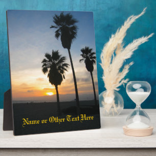 Venice Beach California Sunset Fotoplaat