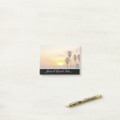 Venice Beach California Sunset Post-it Notes (Op bureau)