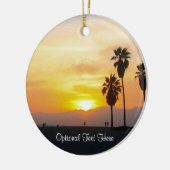Venice Beach California Sunset Souvenir Ceramic of Keramisch Ornament (Links)