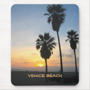 Venice Beach California Sunset Souvenir Muismat