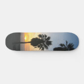 Venice Beach California Sunset Souvenir Skateboard (Horizontaal)