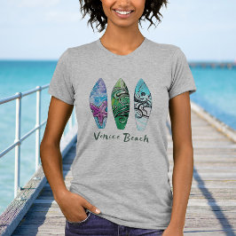 Venice Beach California Surfboards T-shirt