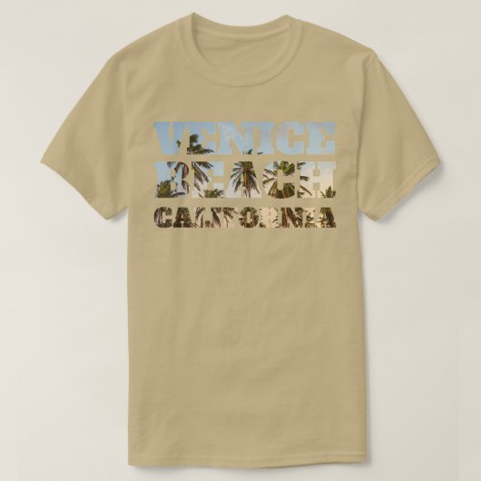 Venice Beach California T-Shirt (Design voorkant)
