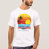 Venice Beach California T-shirt (Voorkant)
