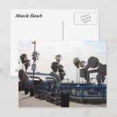 Venice Beach, Californië Briefkaart (Voorkant / Achterkant)