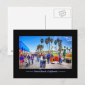 Venice Beach, Californië Briefkaart (Voorkant / Achterkant)