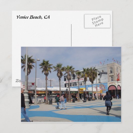 Venice Beach, Californië Briefkaart (Voorkant / Achterkant)