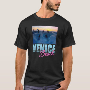 Venice Beach Californië Skatepark Zonsondergang T-shirt