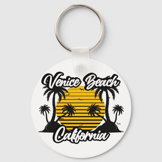 Venice Beach Californië Sleutelhanger (Voorkant)