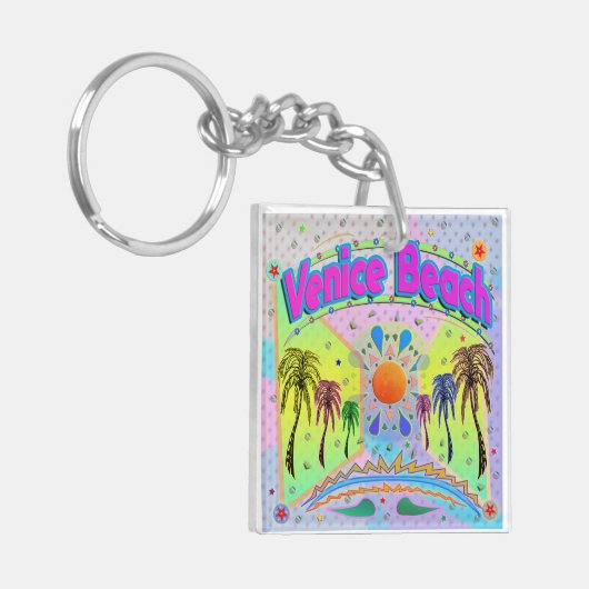 Venice Beach Calm Desire Sleutelhanger (Voorkant Links)