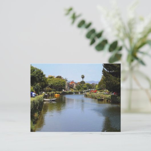 Venice Beach Canals, Los Angeles Briefkaart (Staand voorkant)