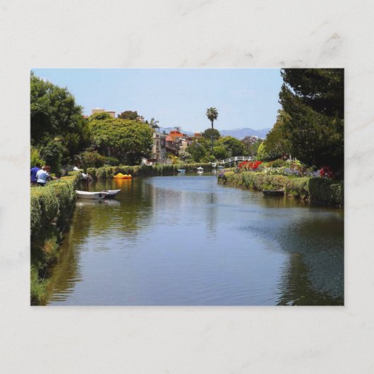 Venice Beach Canals, Los Angeles Briefkaart (Voorkant)