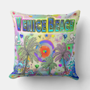 Venice Beach Deep Dream Pillow Kussen
