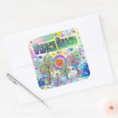 Venice Beach Deep Dream Sticker (Envelop)