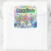 Venice Beach Deep Dream Sticker (Tas)