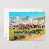VENICE BEACH ENTERTAINMENT CYCLE BRIEFKAART (Voorkant / Achterkant)