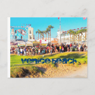 VENICE BEACH ENTERTAINMENT CYCLE BRIEFKAART
