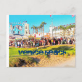VENICE BEACH ENTERTAINMENT CYCLE BRIEFKAART (Voorkant)