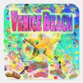 Venice Beach Epoch Hour Sticker (Voorkant)