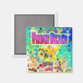 Venice Beach Epoch Uur Magneet (Voorkant / Achterkant)