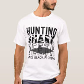 Venice Beach Florida (Jacht op haaientanden) T-shirt (Voorkant)